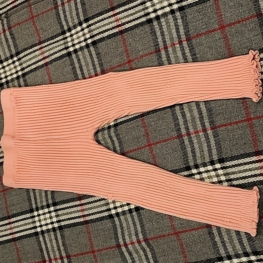 Ruffle tight 4-6 pink